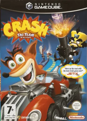 Crash Tag Team Racing box cover front